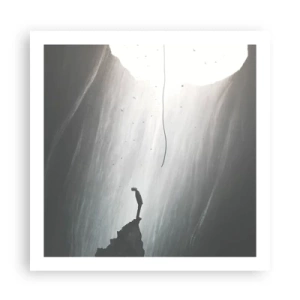 Poszter - Mindig van kiút - 60x60 cm