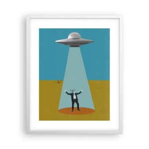 Poszter fekete keretben - Közeli találkozás - 40x50 cm