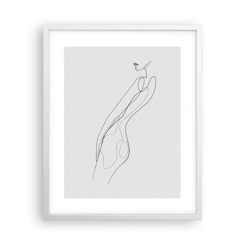 Poszter fekete keretben - Csak egy ígéret - 40x50 cm