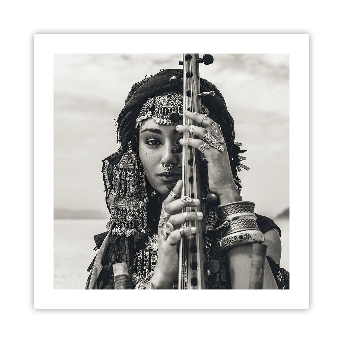 Poszter - Csak a keleti zene - 50x50 cm