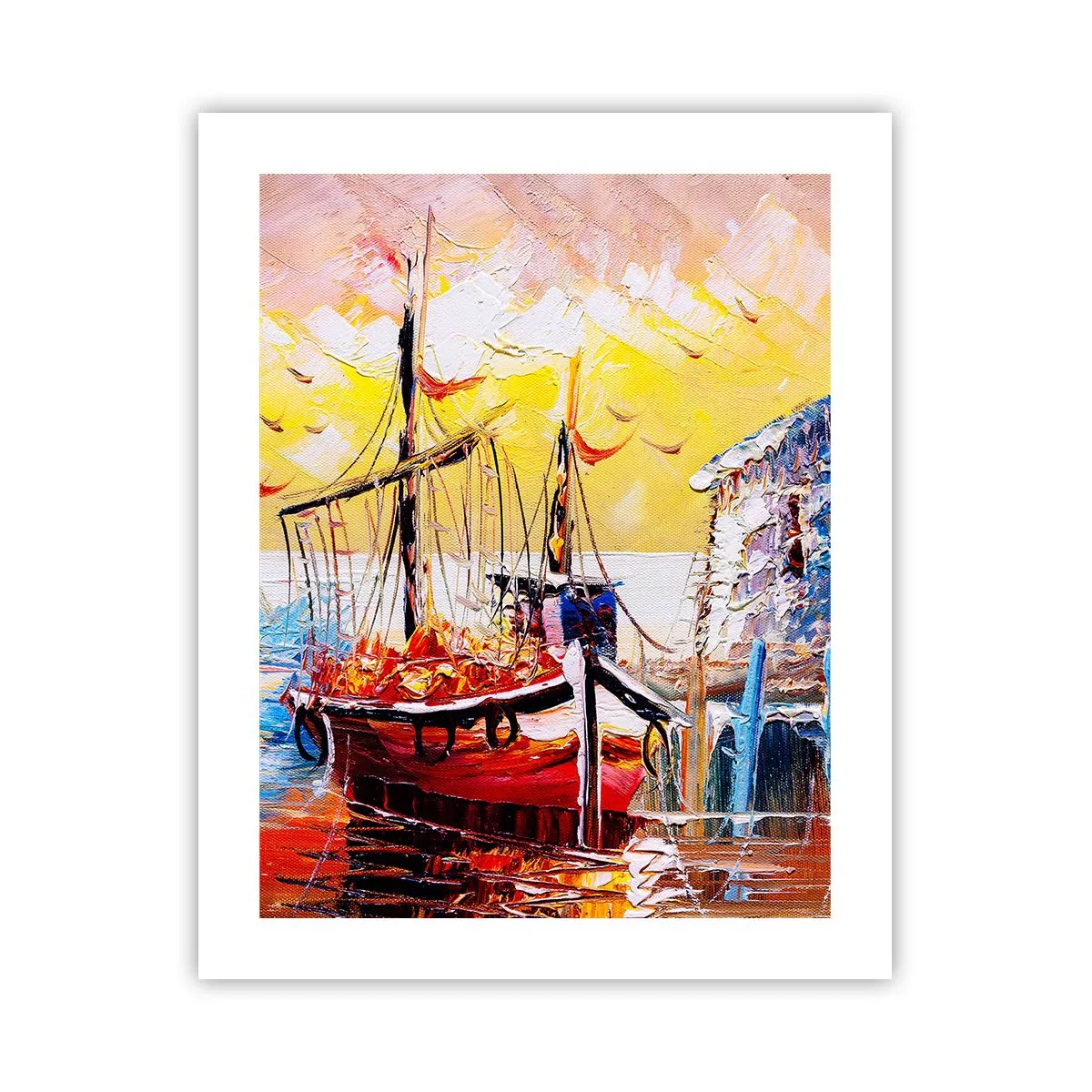 Poszter - Boldog visszatérés - 40x50 cm