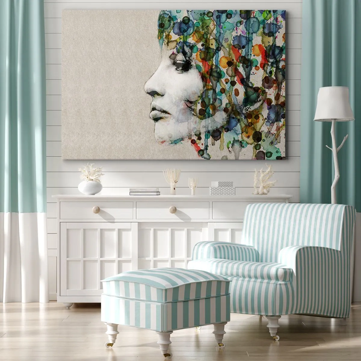 Vászonkép - Előbúj a szürkéből - 100x70 cm