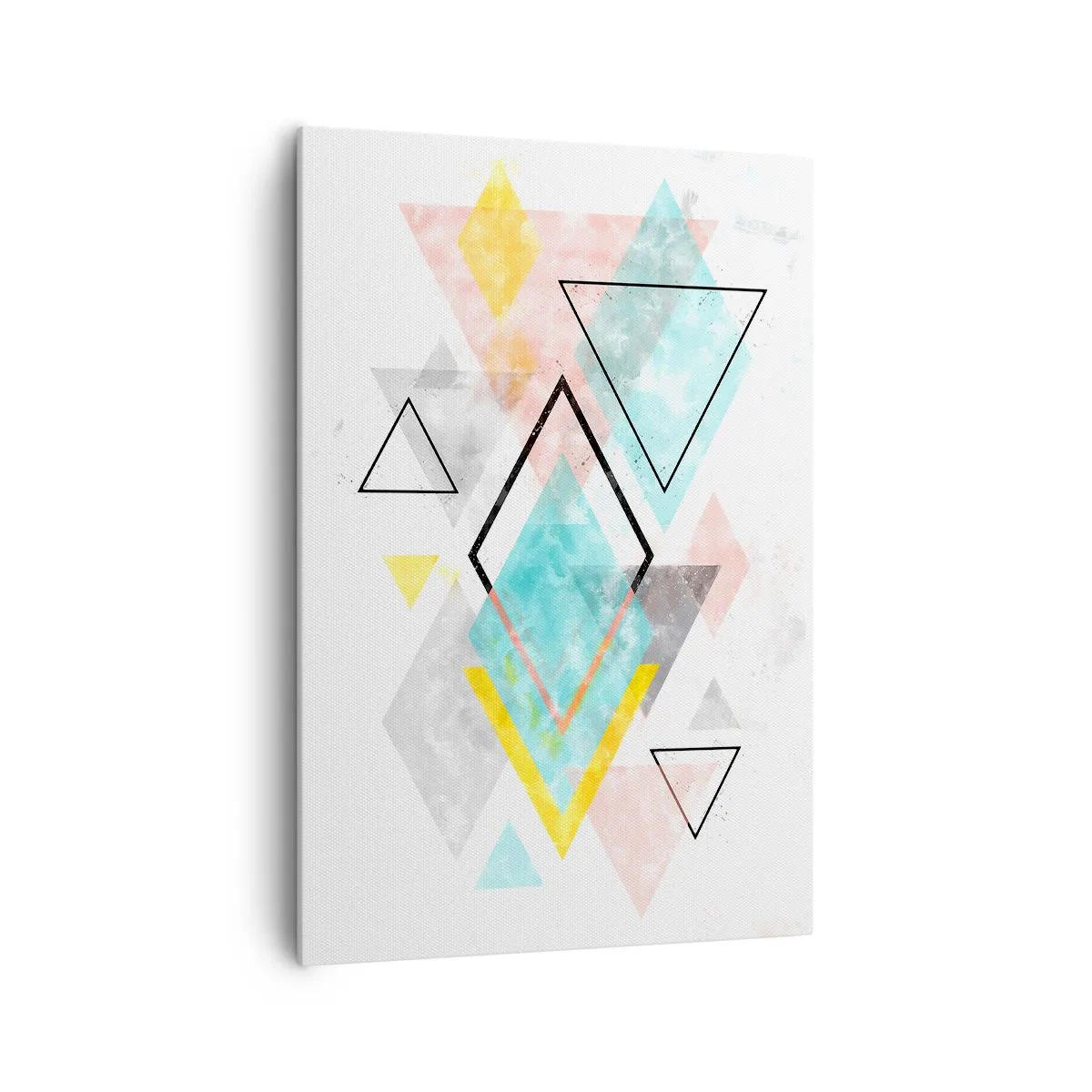 Vászonkép - Geometriai játék - 70x100 cm