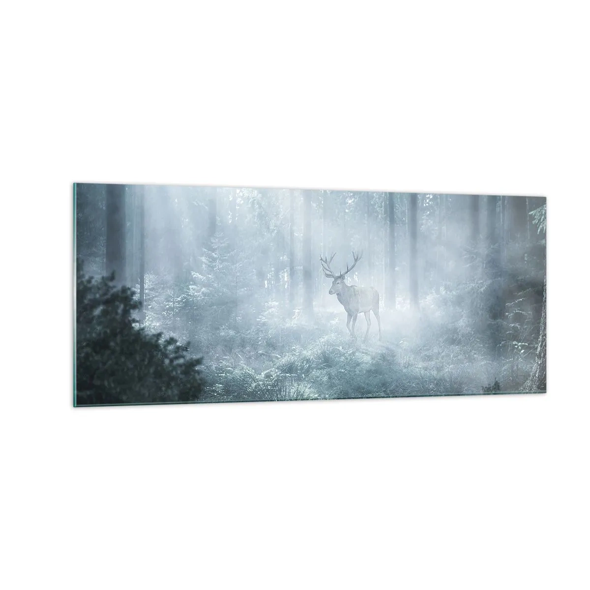 Üveg kép - Reggeli birtokellenőrzés - 100x40 cm