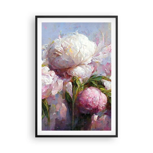 Poszter fehér keretben - Egy csokor, mely csordultig van élettel - 61x91 cm