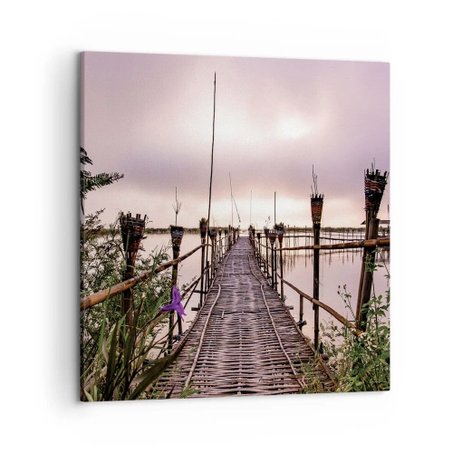 Vászonkép - Nyugalom és csend Ázsiában - 50x50 cm