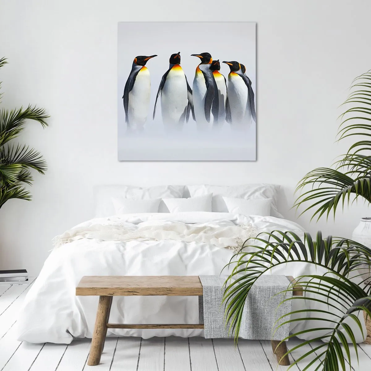 Vászonkép - Találkozás éjszakai ruhában - 40x40 cm