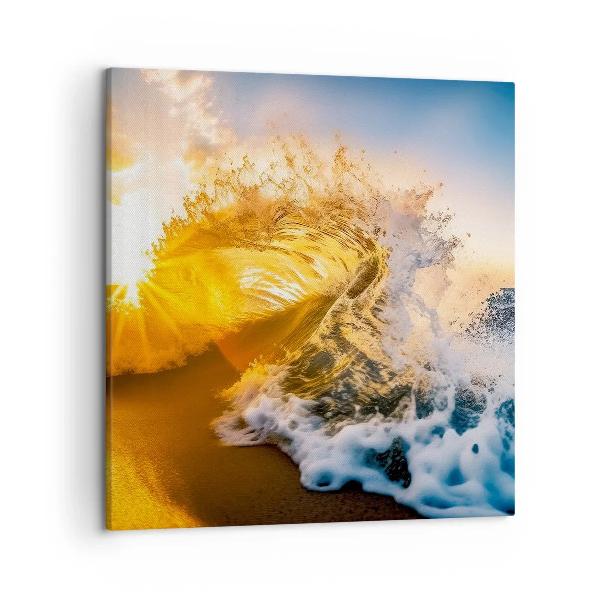 Vászonkép - Játék a homokban - 50x50 cm