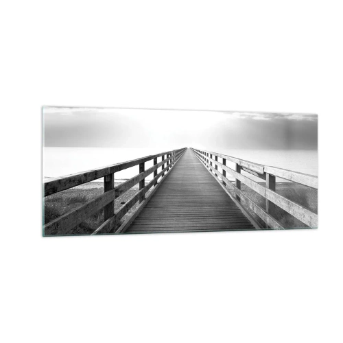 Üveg kép - A messzeségbe... - 100x40 cm