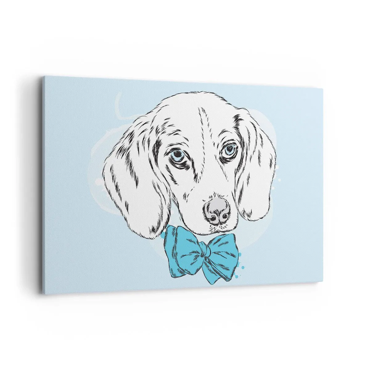 Vászonkép - Kutya elegancia - 120x80 cm
