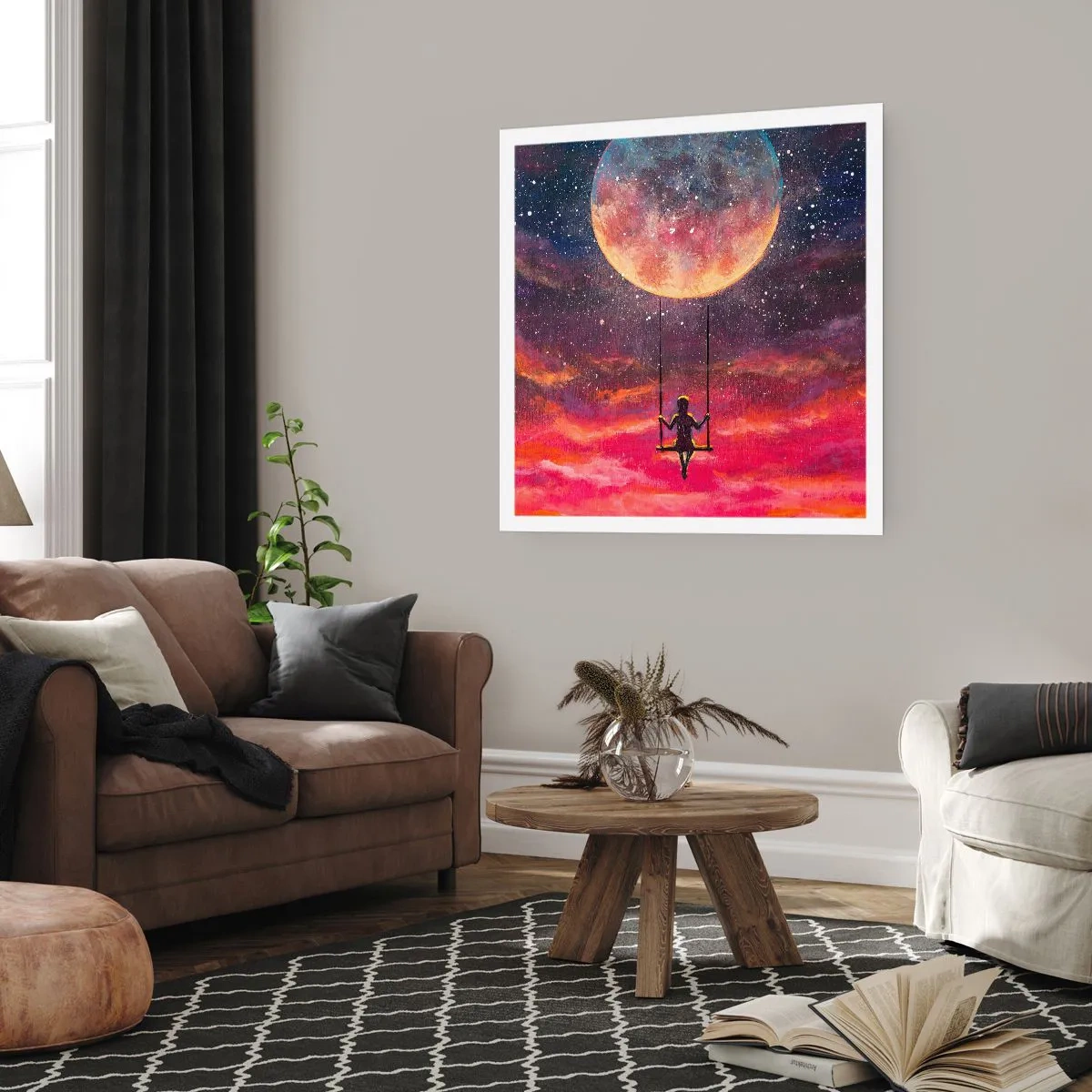 Poszter - Álmodozva - 40x40 cm