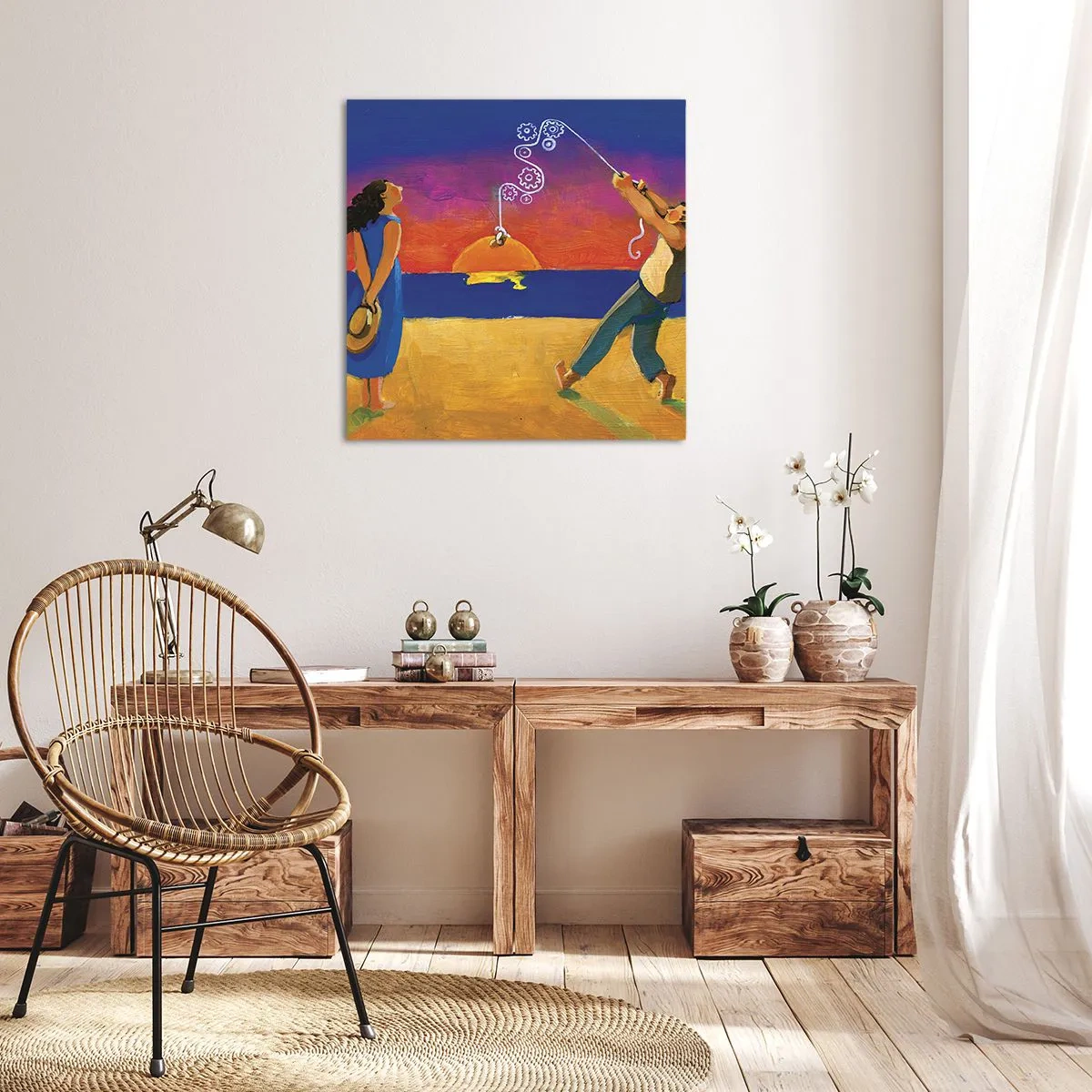 Vászonkép - Több, mint egy csillag az égből - 70x70 cm