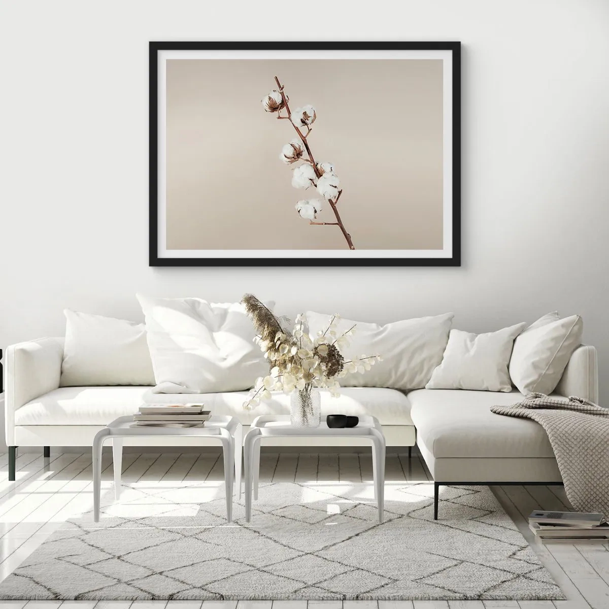 Poszter fehér keretben - A puhaság forrásánál - 91x61 cm