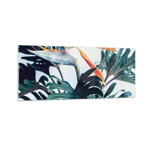 Üveg kép - Madárkalitka - 100x40 cm