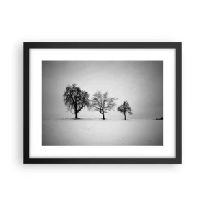 Poszter fehér keretben - Miről álmodoznak? - 40x30 cm