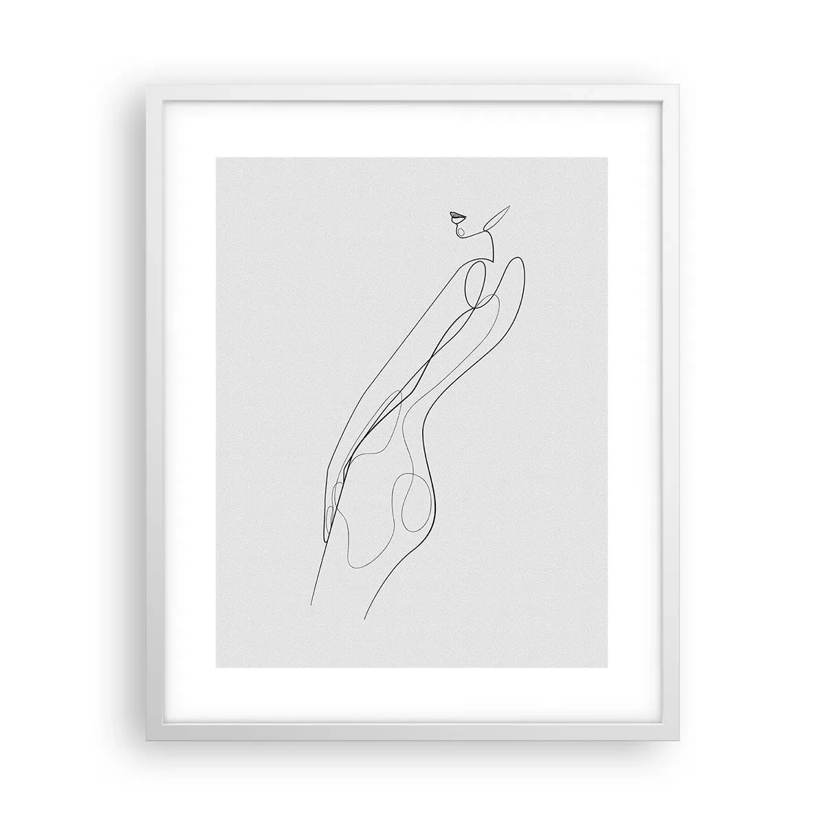 Poszter fekete keretben - Csak egy ígéret - 40x50 cm