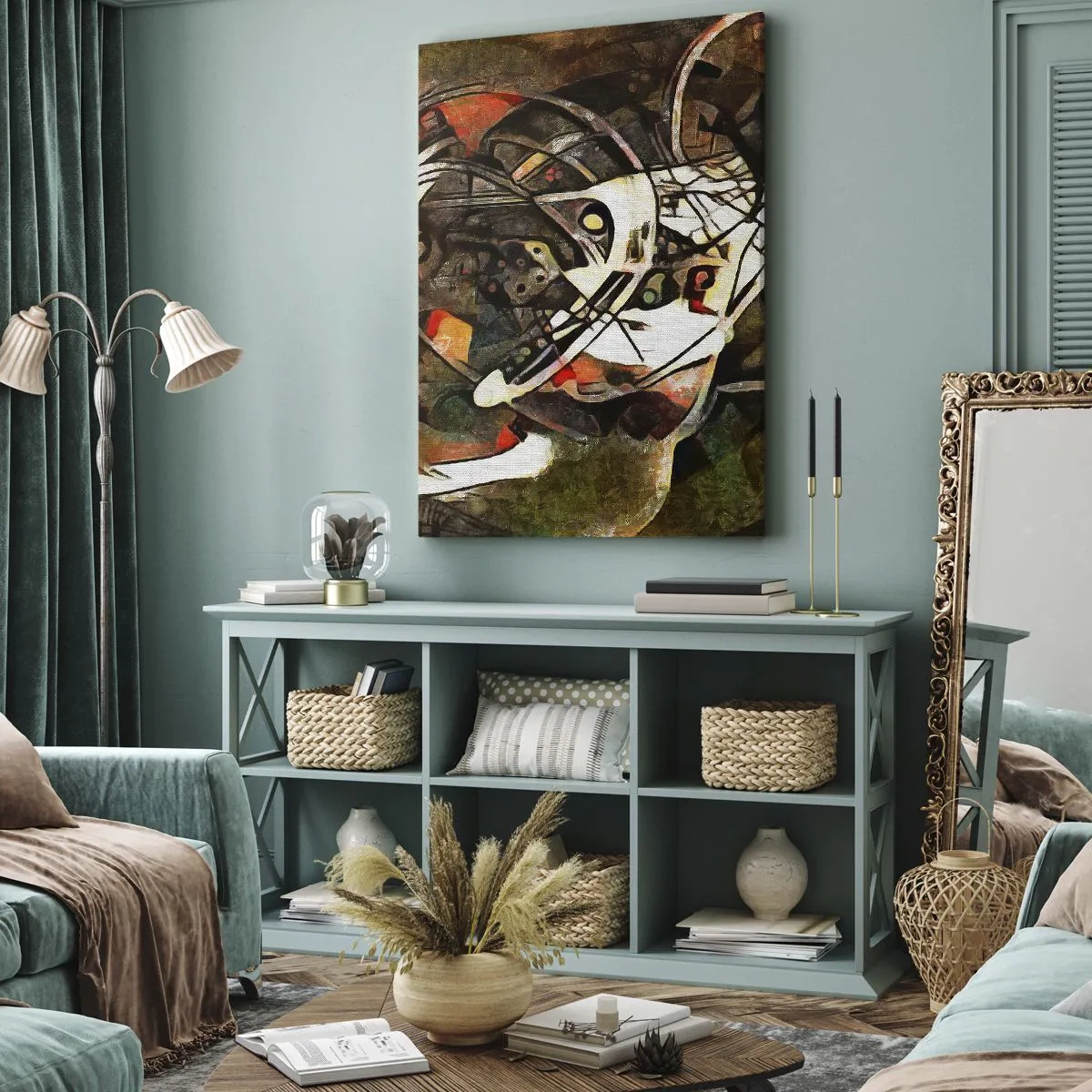 Vászonkép - Hallod a mozgást? - 50x70 cm