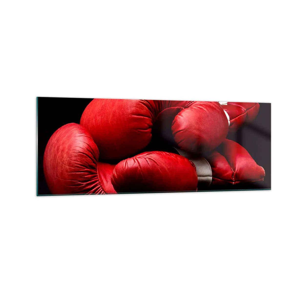 Üveg kép - A küzdelem érzelmei mögöttünk vannak - 140x50 cm