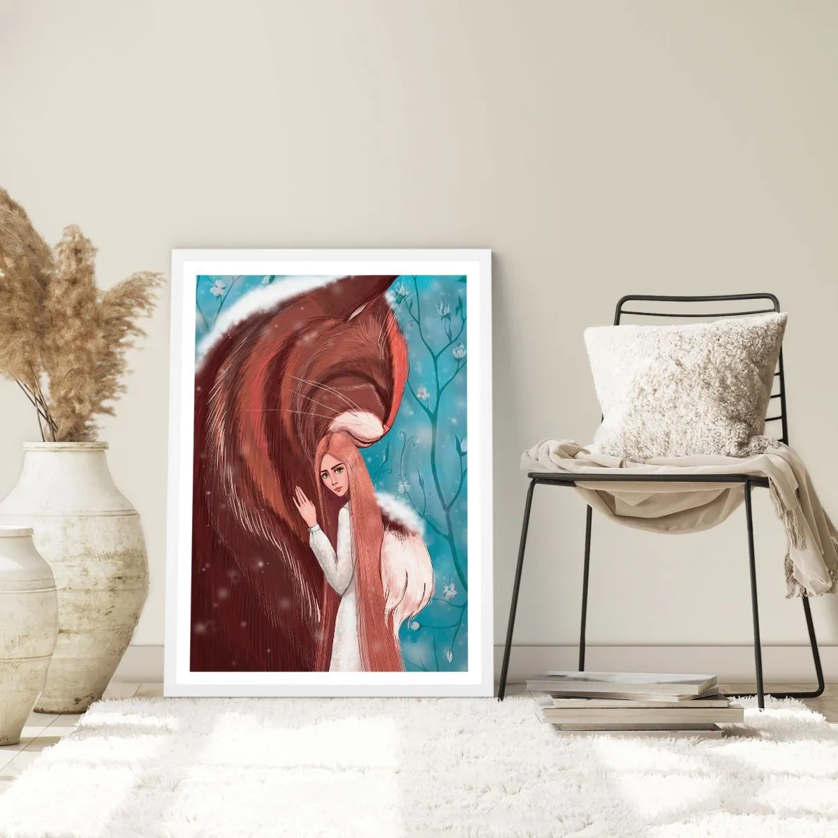 Poszter fekete keretben - Üdvözöljük a mesében - 70x100 cm