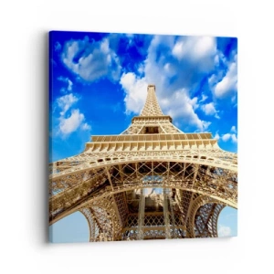 Vászonkép - Az ég és a felhők felé nyúlva - 40x40 cm