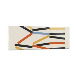 Üveg kép - Vízszintes kompozíció - 90x30 cm