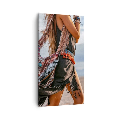 Vászonkép - Sámán párja - 55x100 cm