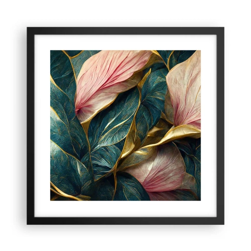 Poszter fehér keretben - Természetes elegancia és stílus - 40x40 cm