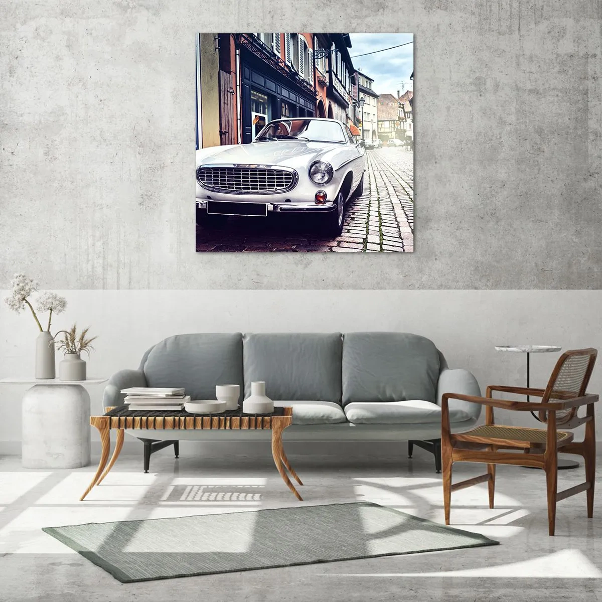 Üveg kép - Múlt az a mai nap - 60x60 cm