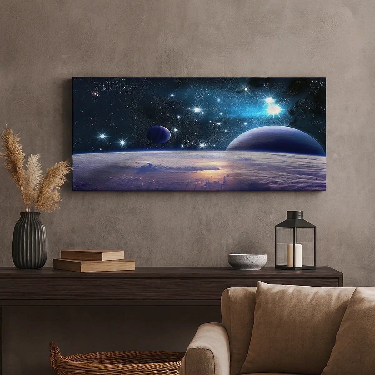 Vászonkép - Még mindig egyedül? - 30x30 cm