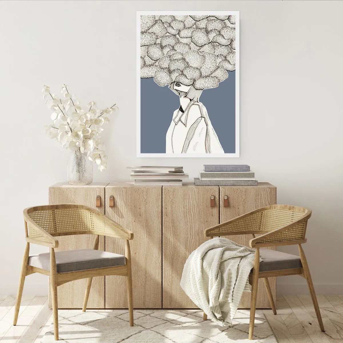 Poszter - Fejjel a fellegekben - 70x100 cm