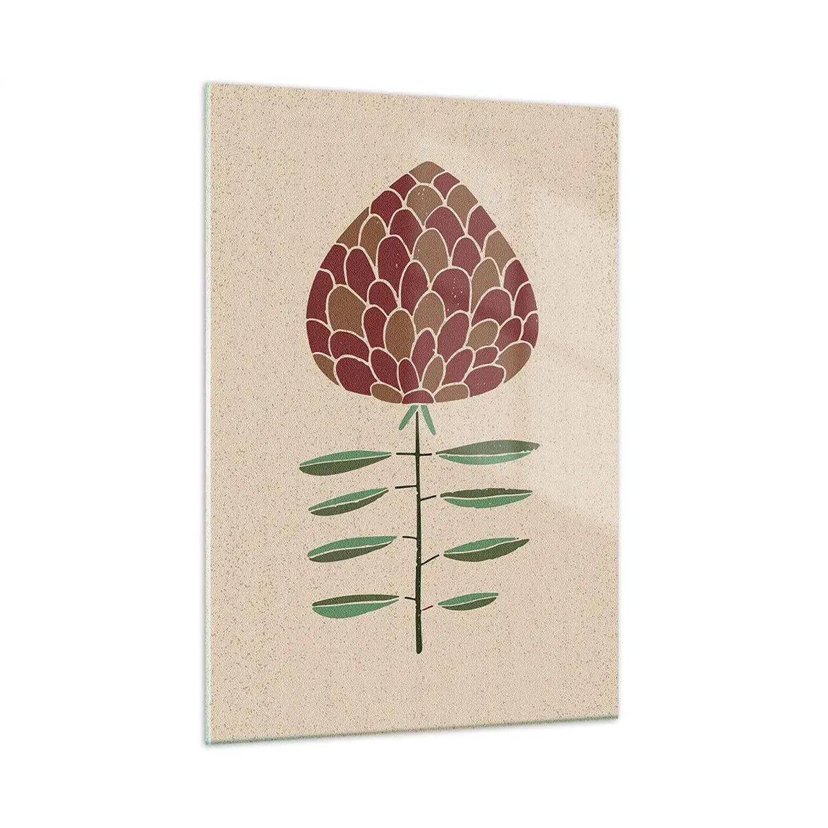 Üveg kép - Mint egy nagykutya - 50x70 cm