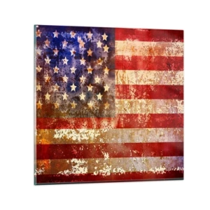 Üveg kép - A dicsőség nem múlik el - 40x40 cm