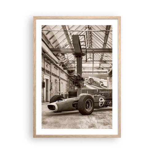 Poszter világos tölgy keretben - A győztes pihenője - 50x70 cm