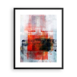 Poszter fehér keretben - Izzó kompozíció - 40x50 cm