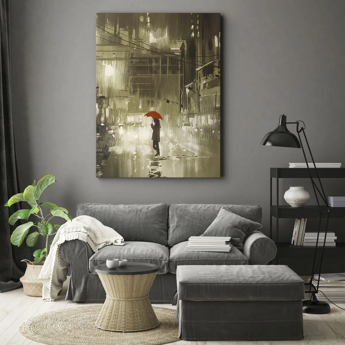 Vászonkép - Egyedül, de nem magányosan - 70x100 cm