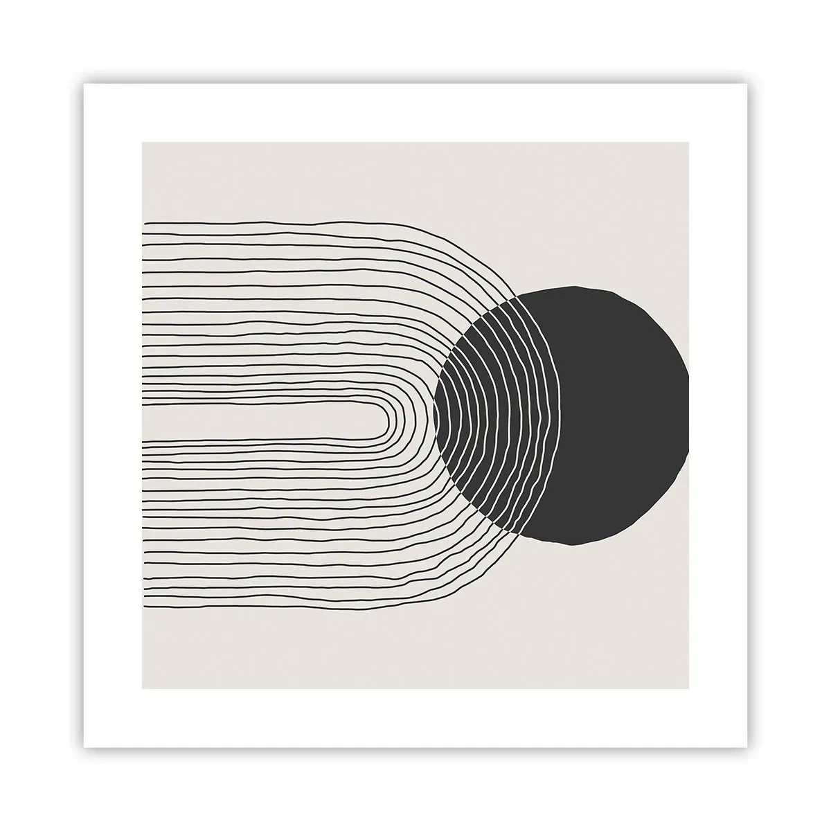 Poszter - Remegés és biztosság - 40x40 cm