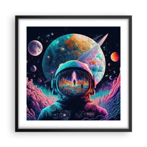 Poszter fehér keretben - A filozófusok sosem álmodtak erről - 50x50 cm