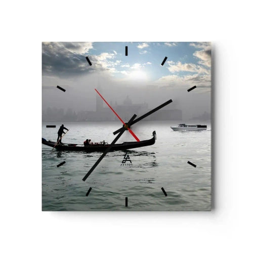 Falióra, Óra - Egy mesés város vízből és ködből - 30x30 cm