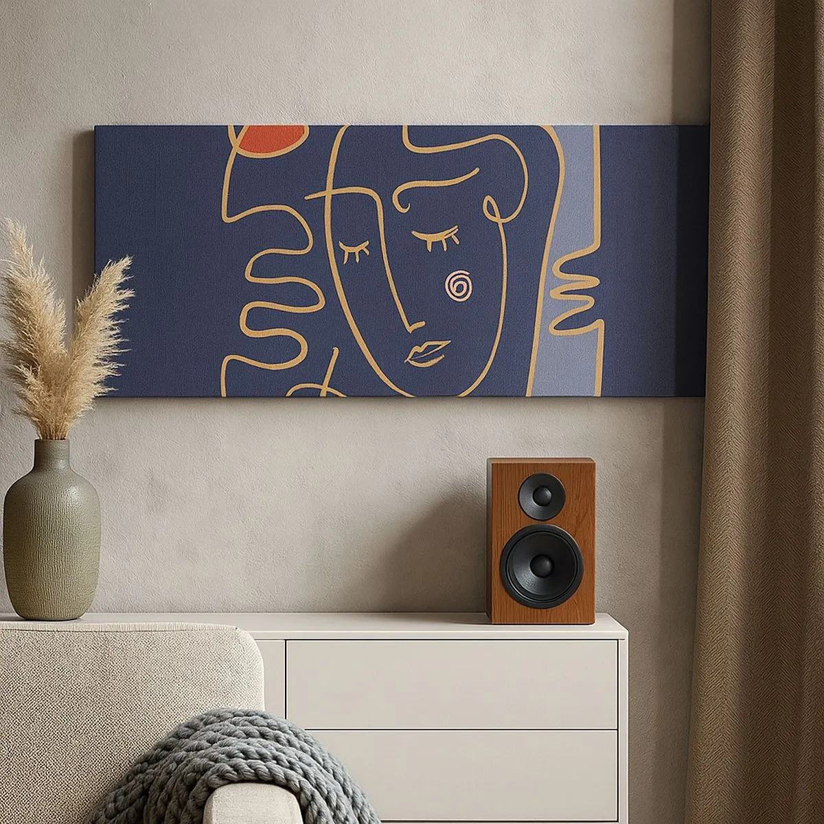 Vászonkép - Álmodozásban - 100x40 cm