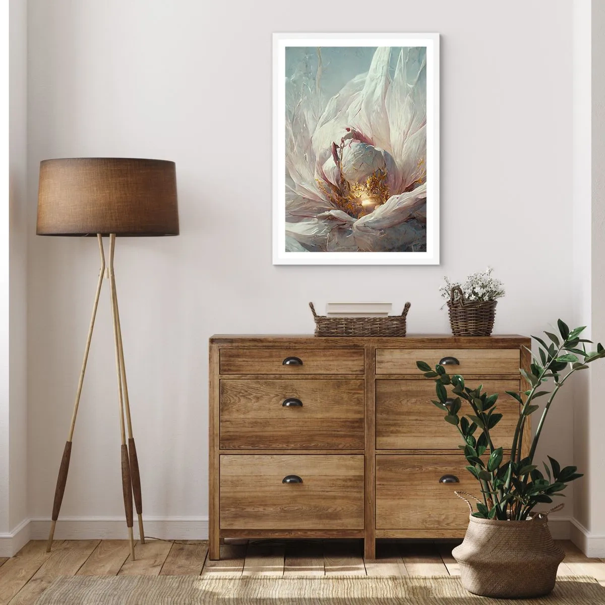 Poszter fekete keretben - Száz év alatt egyszer virágzik - 61x91 cm