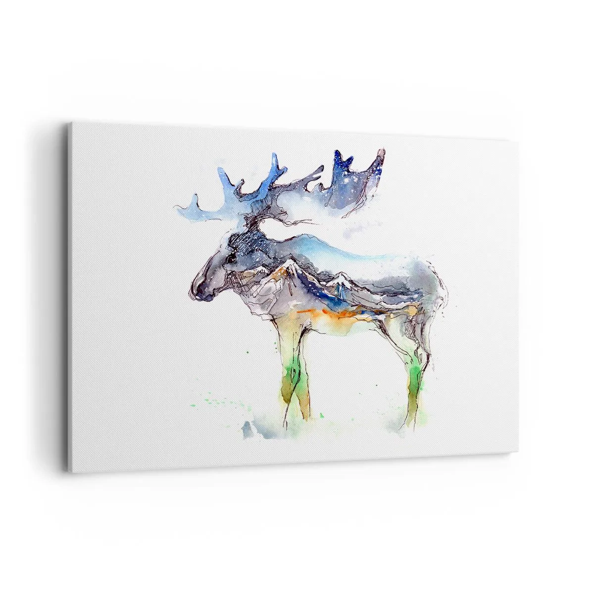 Vászonkép - Egy téli mese hőse - 120x80 cm