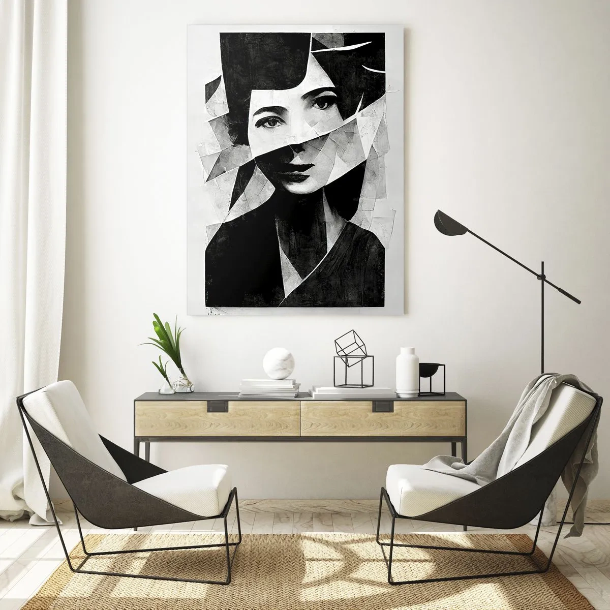 Üveg kép - Amilyen igazából vagy... - 50x70 cm