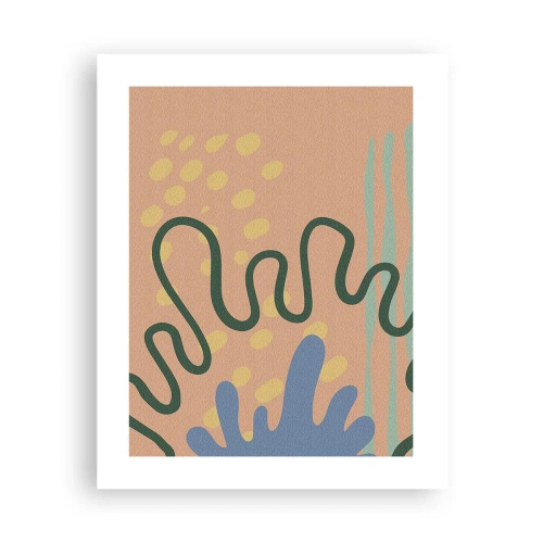 Poszter - Absztrakció: a természet sokszínűsége - 40x50 cm