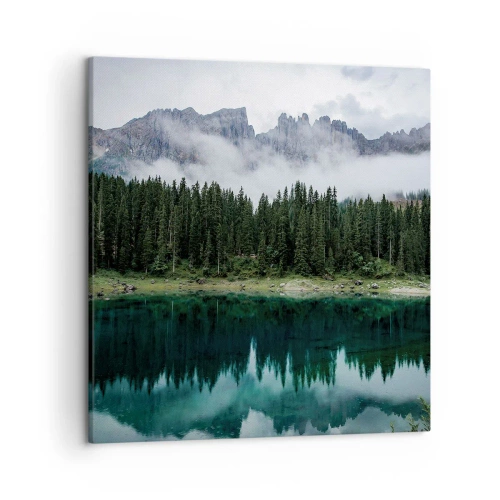 Vászonkép - Csitt, csit, ne zavard fel az állóvizet... - 50x50 cm