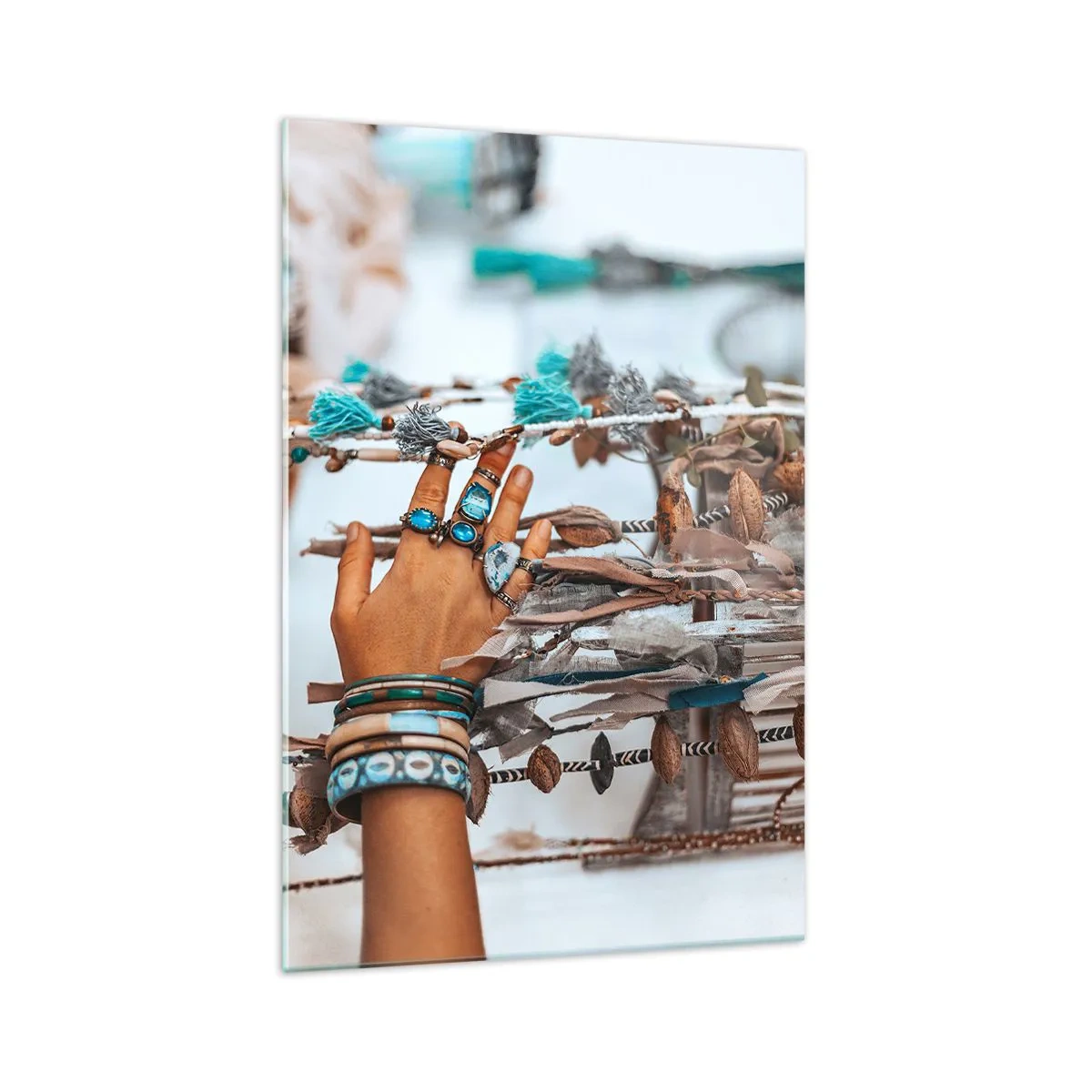 Üveg kép - Helyi kincsek - 70x100 cm