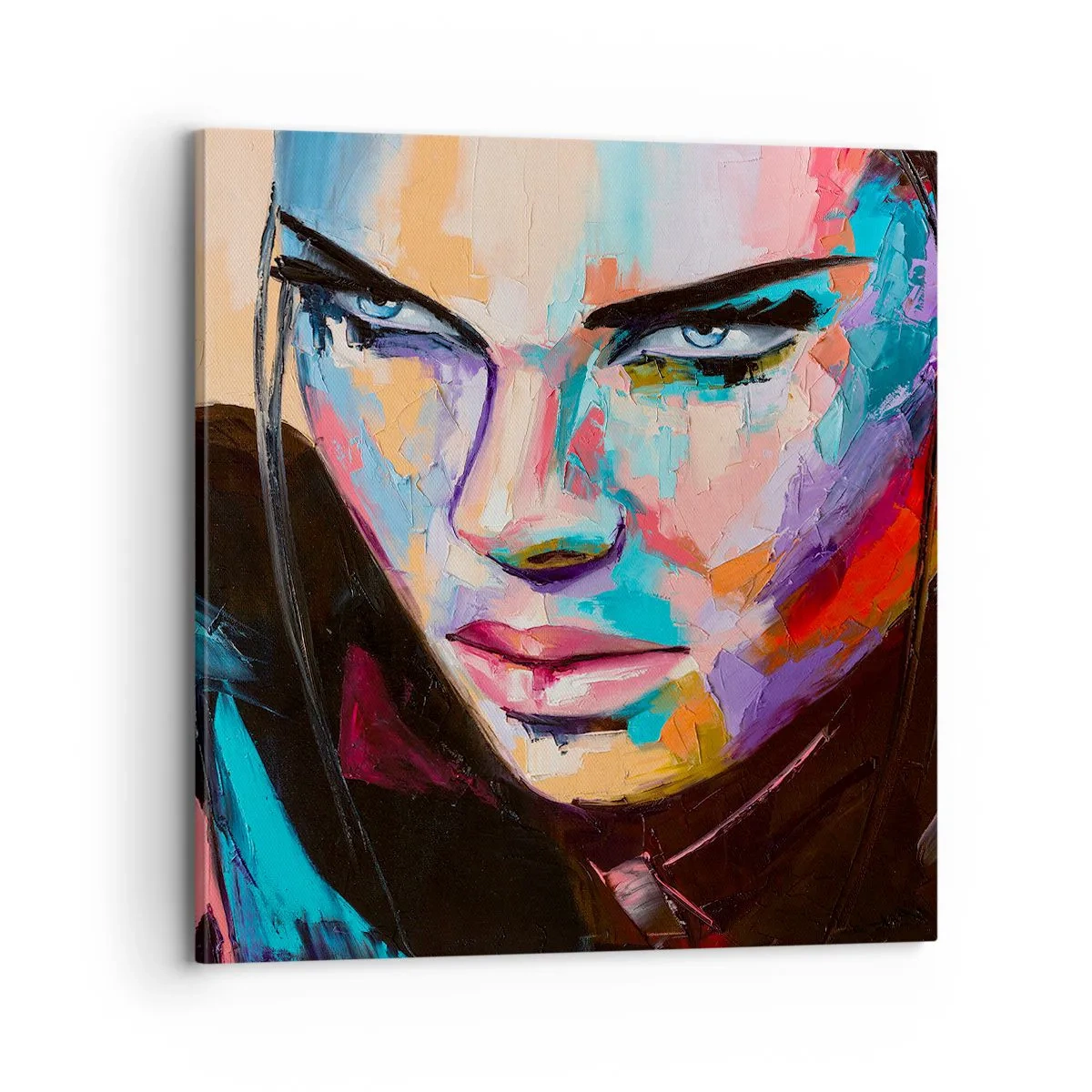 Vászonkép - Szívében vad - 70x70 cm