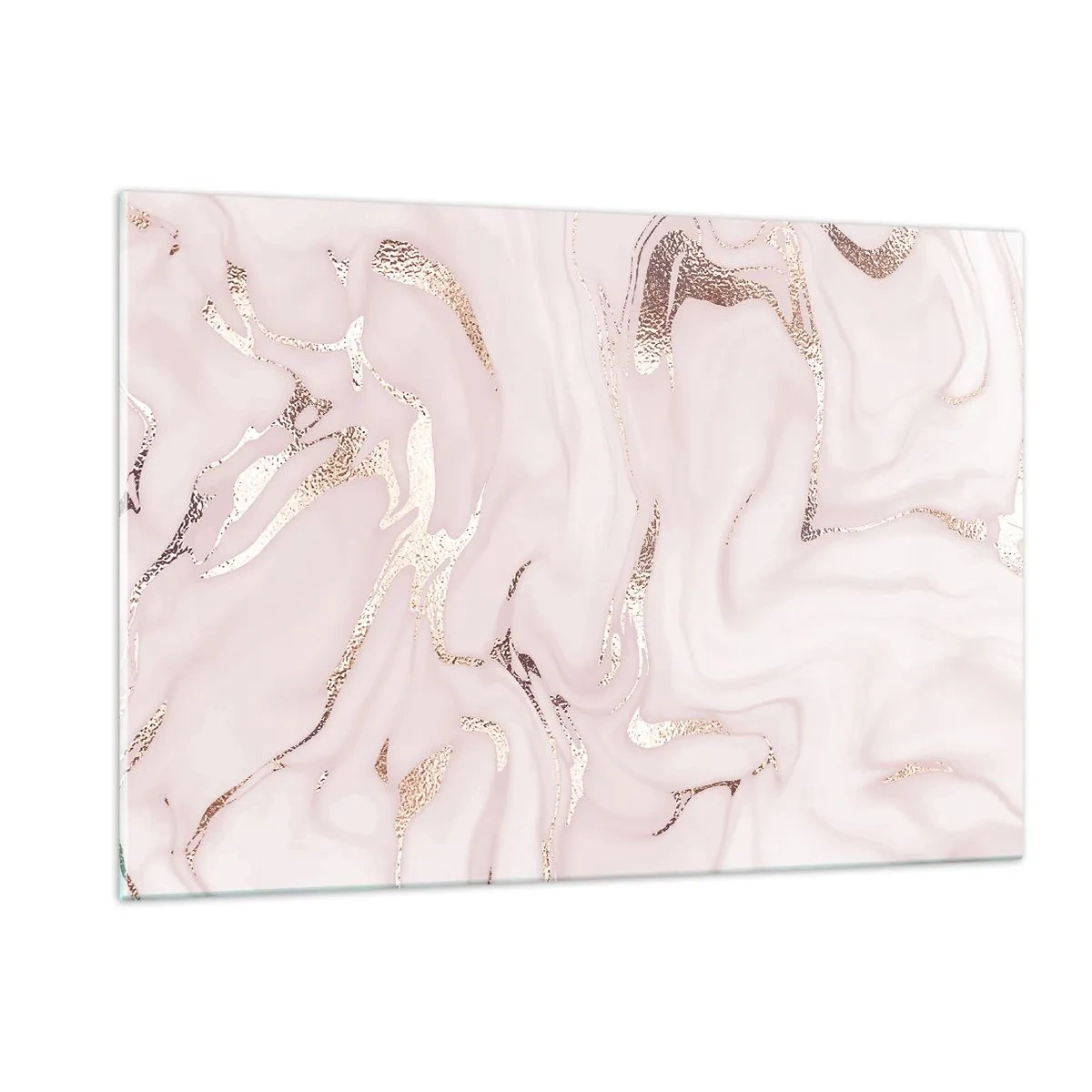 Üveg kép - Rózsaszín tébolyban - 120x80 cm