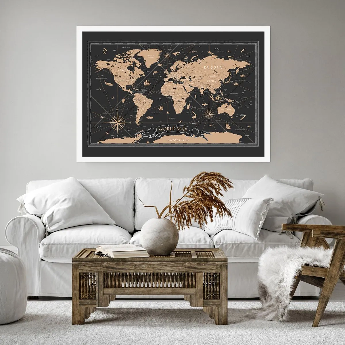 Poszter - A világom határai - 70x50 cm