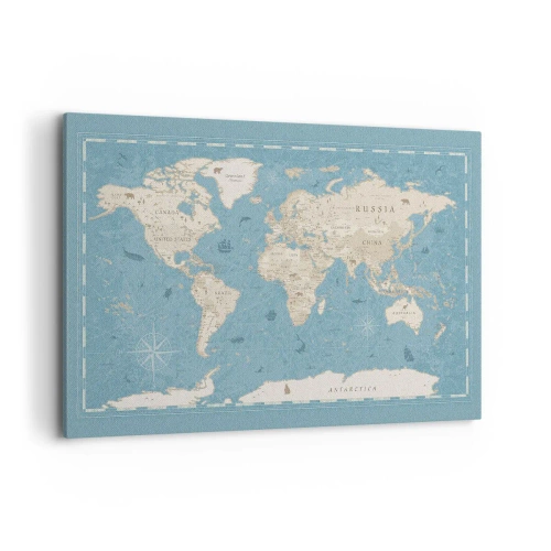 Vászonkép - Egy világ karnyújtásnyira - 120x80 cm