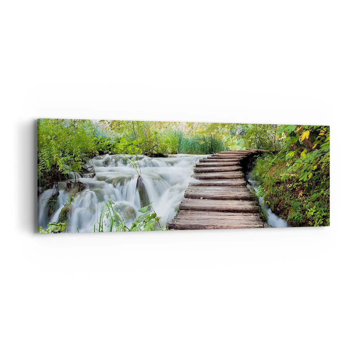 Vászonkép - A víz egyáltalán nem csendes - 90x30 cm